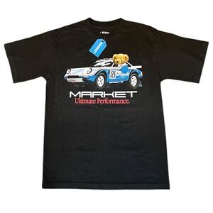 MARKET Ultimate Ralley Bear‎  T-Shirt Streat Wear Sz Small